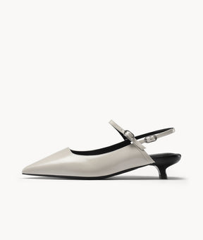 Ivory Pearl Slingback