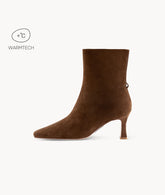 heeled ankle boots 7or9 Brown 5.0