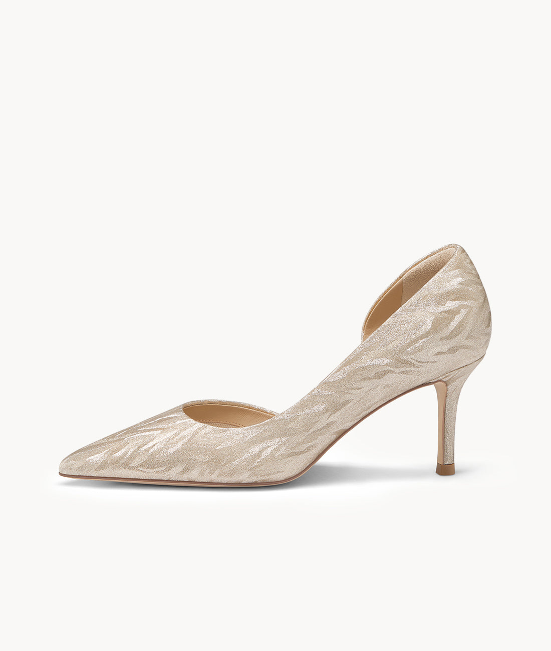 White Butterfly Shell Pump