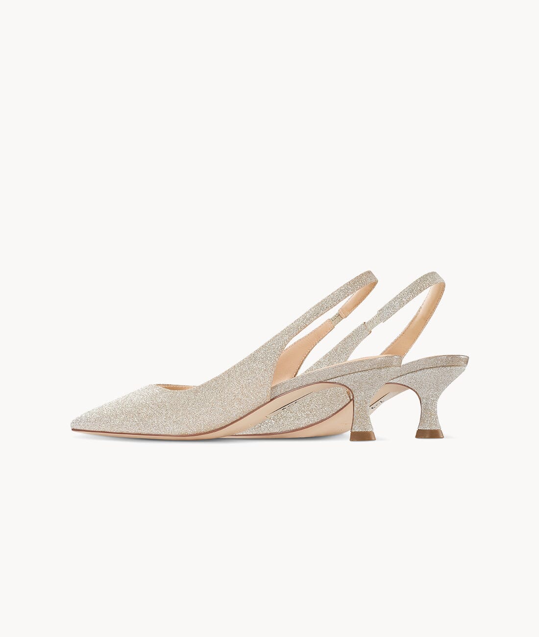7or9 Women’s Slingback Kitten Heels – Comfortable Air-Touch Foam Pointed Toe Pumps For Casual Or Dressy Outfits