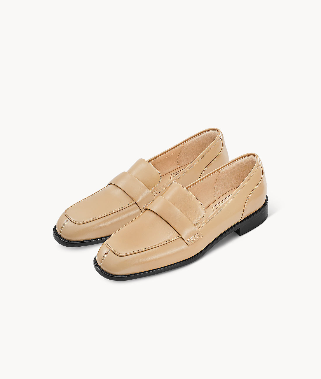 leather loafers women