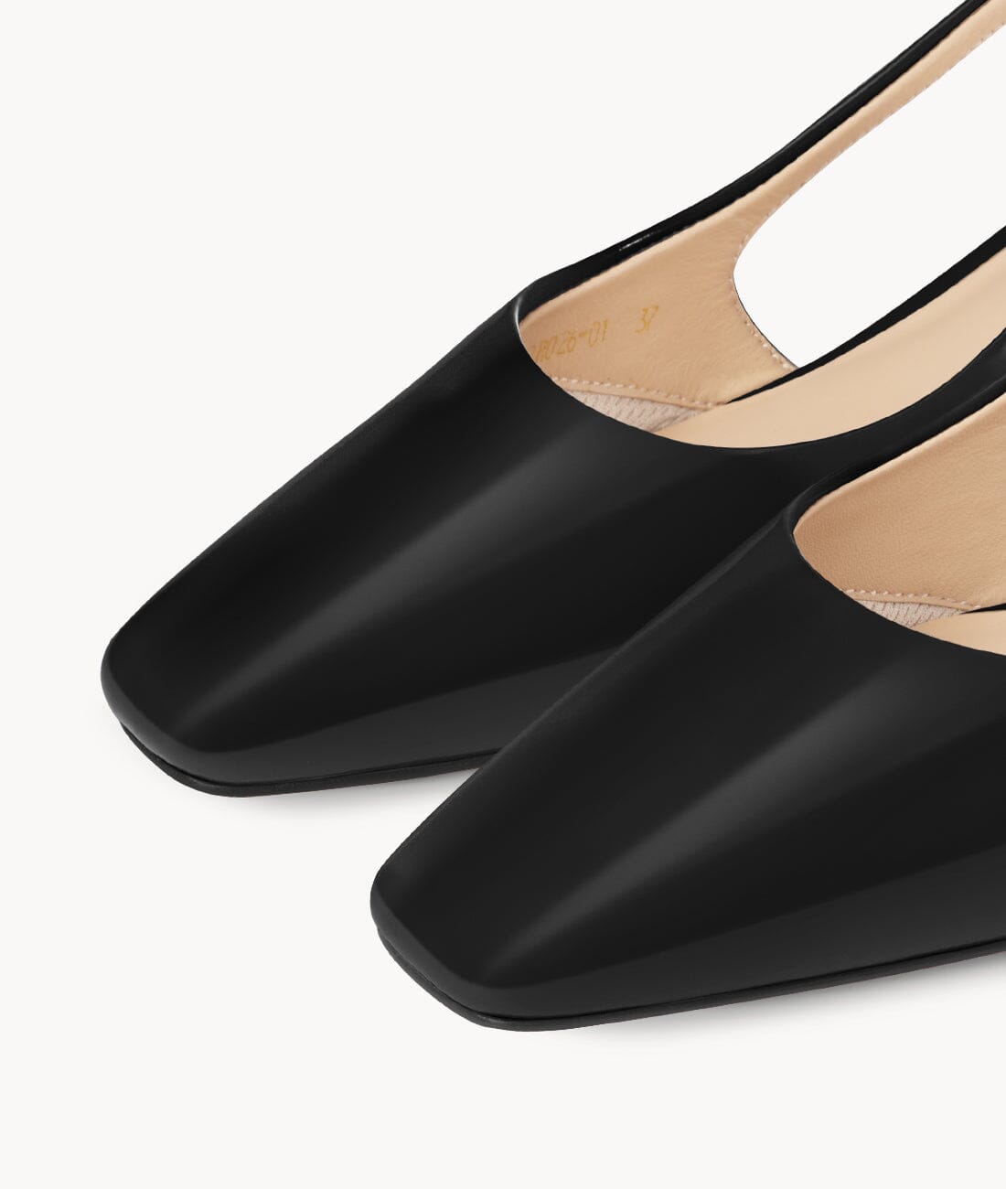 7or9 - Black Beauty - Slingbacks