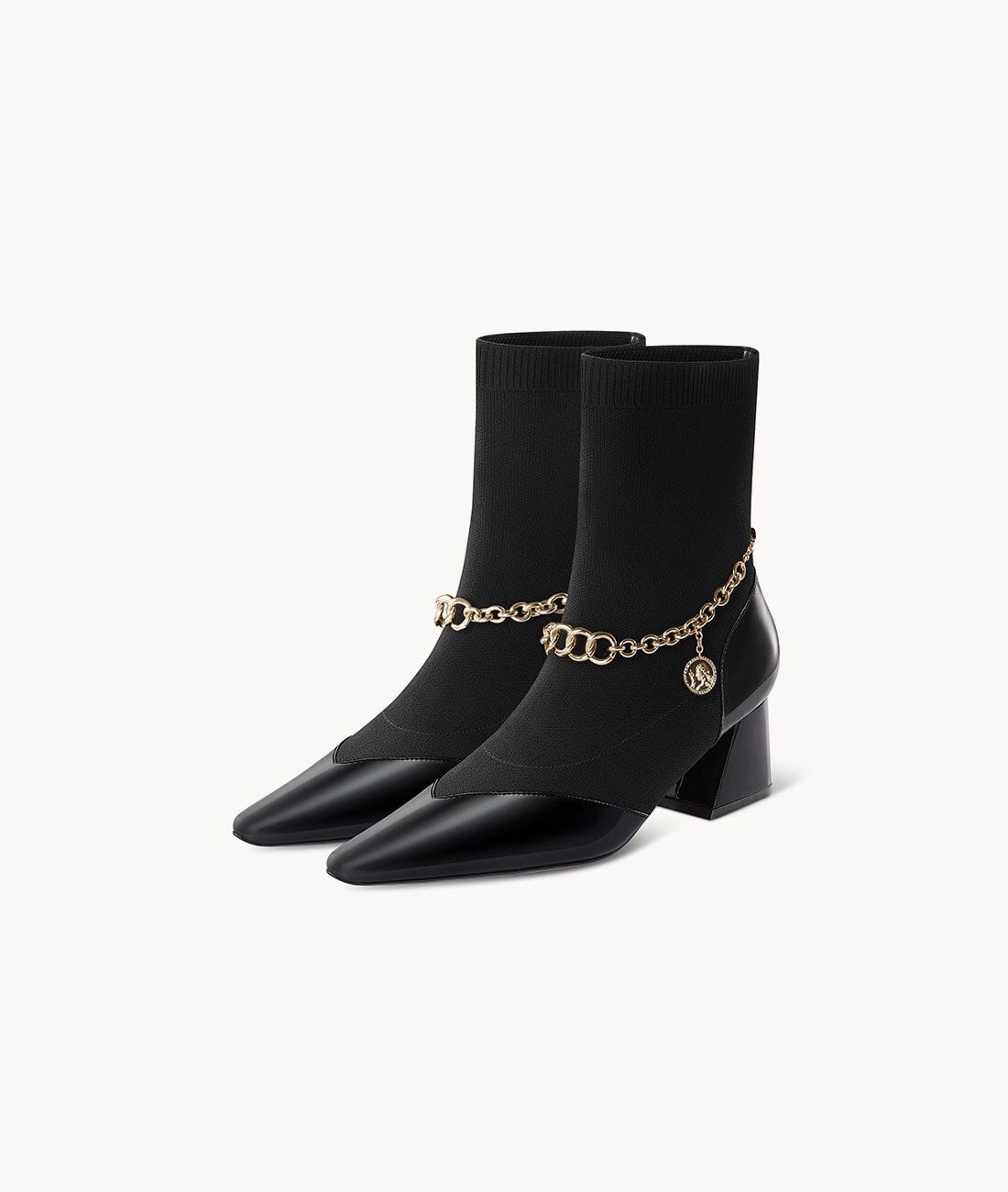 Gold Coin Ankle Chain Boot Chain 7or9 