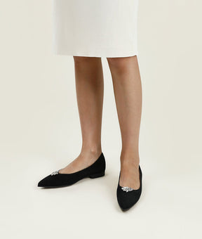 7OR9 Mattress Pointed-Toe Flats-Muskovado Mochi 7or9 